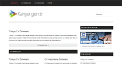 Desktop Screenshot of kariyer.gen.tr