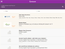 Tablet Screenshot of ankara.kariyer.net